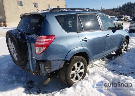 2011 Toyota Rav4 Limited from USA, damaged, VIN 2T3DF4DV9BW110749